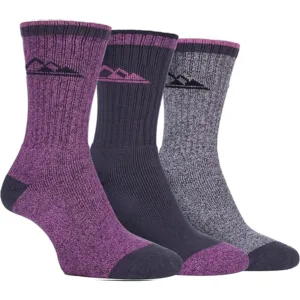 3-Pack Women's Outdoor Crew Socks