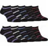 Men's Low-Cut Striped & Solid Socks